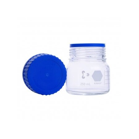 Dwk Life Sciences GLS 80 Media Bottles, 250ml, 4/cs, 4PK 249421-250